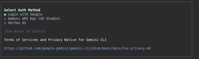 How to Run Gemini CLI AI Agent on Terminal Picture 4