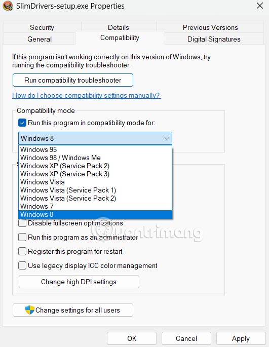 How to run old software on Windows 11 Picture 4