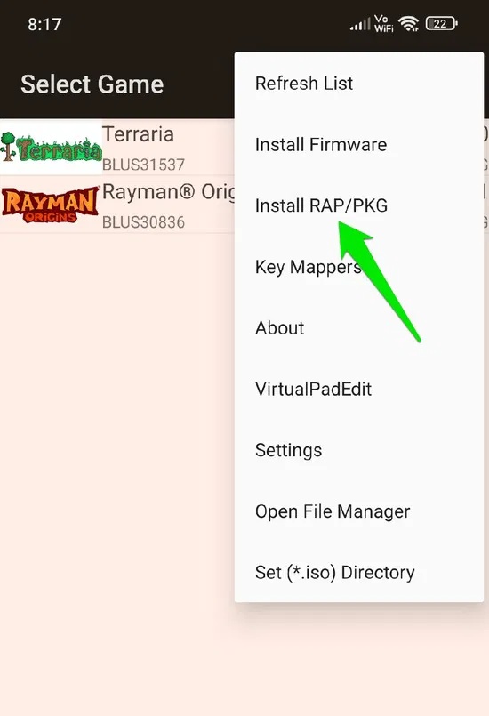 How to run PlayStation 3 games on Android using aPS3e Picture 3