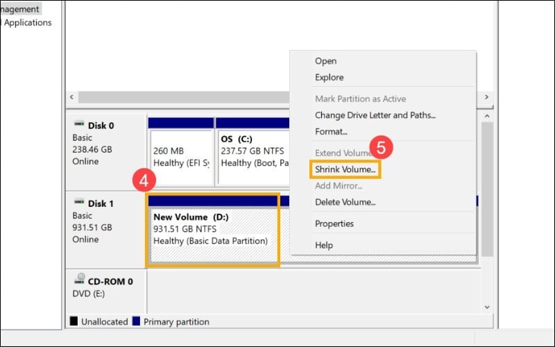Picture 4 of How to safely partition an SSD on Windows without losing data.