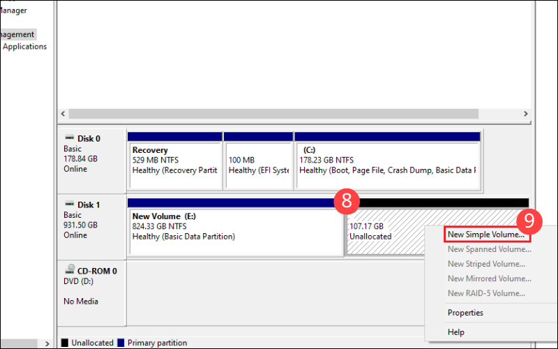 Picture 6 of How to safely partition an SSD on Windows without losing data.