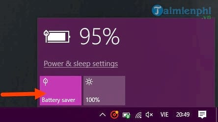 Picture 2 of How to save battery power on a Windows 10 laptop and increase battery life.