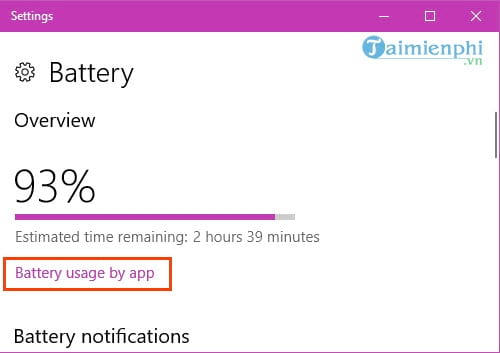 Picture 4 of How to save battery power on a Windows 10 laptop and increase battery life.