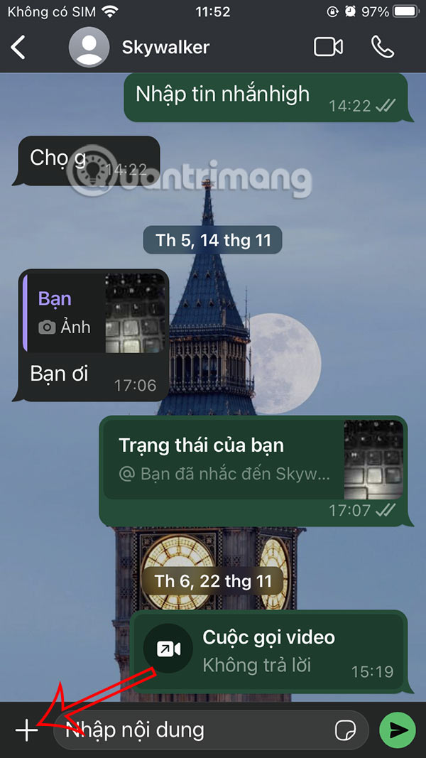 How to scan documents directly using WhatsApp Picture 1