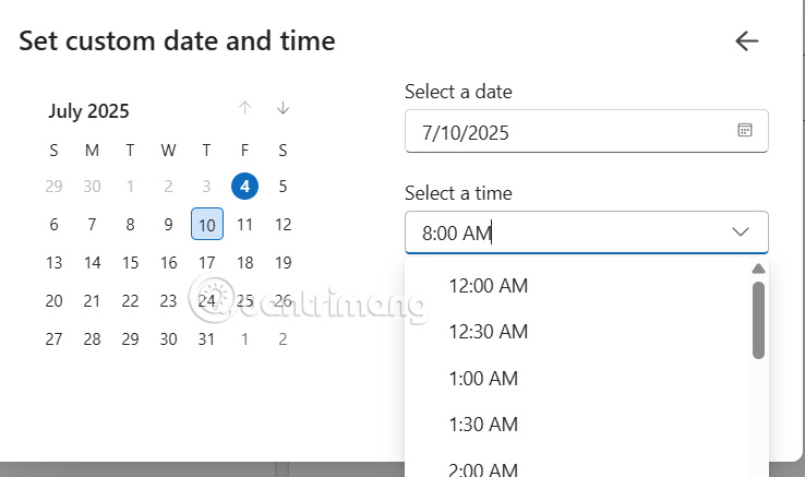 How to Schedule Email Sending in Outlook Picture 3