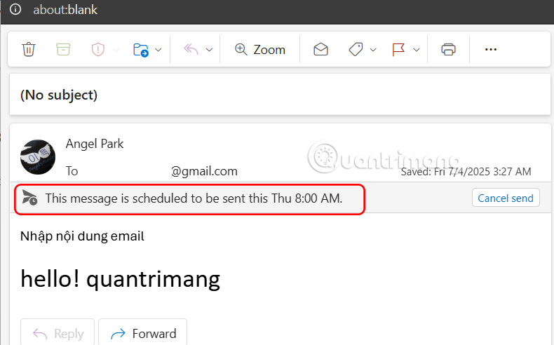 How to Schedule Email Sending in Outlook Picture 4