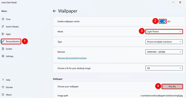 How to schedule windows 11 theme changes by time of day Picture 6