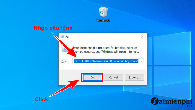 Picture 12 of How to schedule your computer to shut down automatically without software.