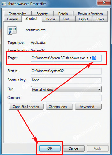 Picture 18 of How to schedule your computer to shut down automatically without software.