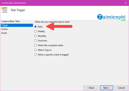 Picture 5 of How to schedule your computer to shut down automatically without software.