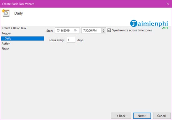 Picture 6 of How to schedule your computer to shut down automatically without software.