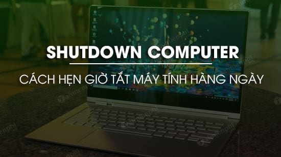 Picture 1 of How to schedule your computer to shut down daily