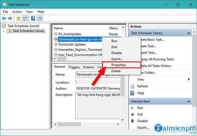 Picture 10 of How to schedule your computer to shut down daily