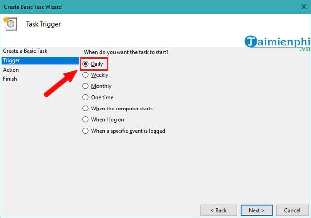 Picture 5 of How to schedule your computer to shut down daily