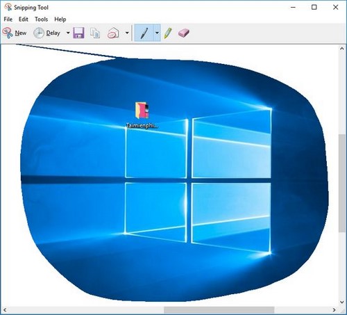 How to screenshot a certain area on Windows 10 Picture 5