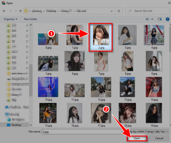 Picture 4 of How to search by image on a computer or phone.