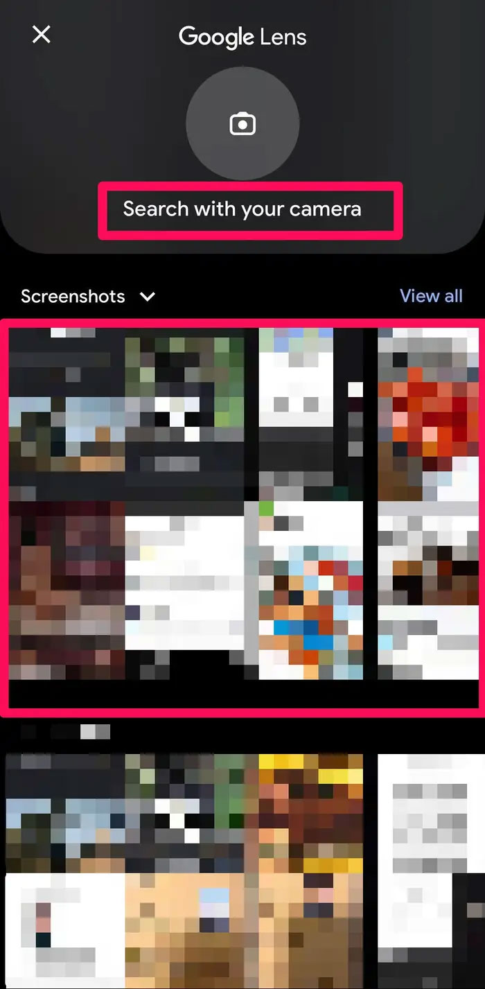 How to search for images using Google Images on your phone. Picture 12