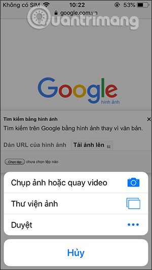 How to search for images using Google Images on your phone. Picture 9
