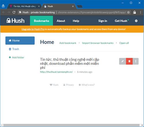 How to secure bookmarks on Google Chrome Picture 5