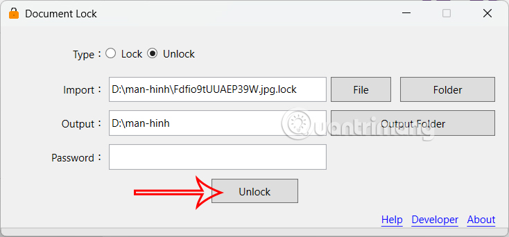 How to secure data with Document Lock Picture 3