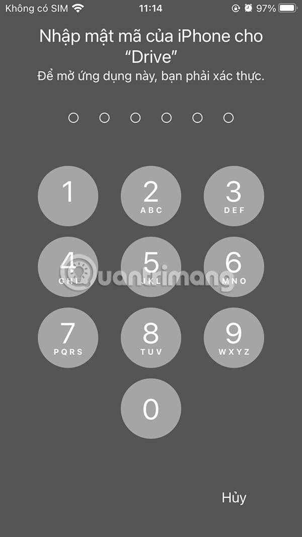 How to secure Google Drive with password, Face ID Picture 9