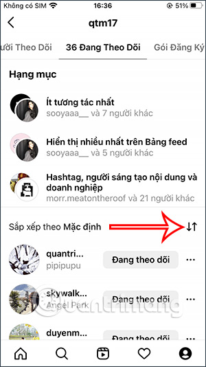 How to see when you're following someone on Instagram Picture 6