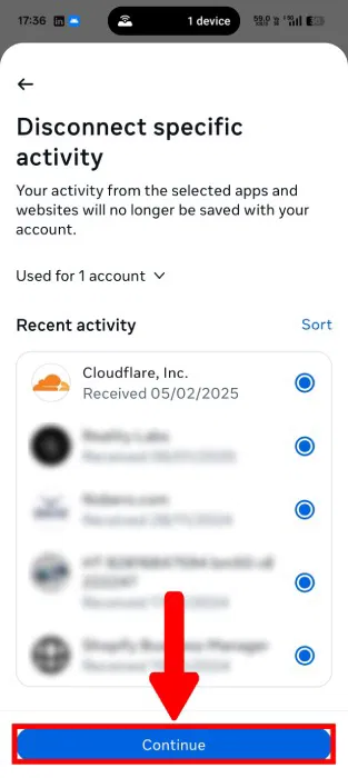 How to See Which Websites Are Sharing Your Activity with Instagram Picture 9