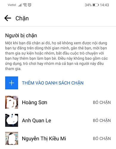 Picture 10 of How to see who you've blocked on Facebook