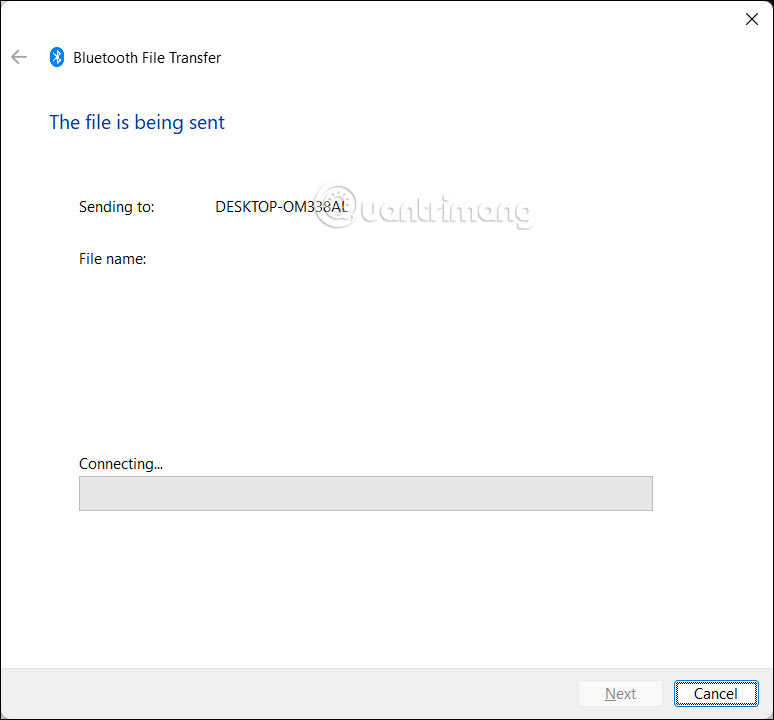 How to send files via Bluetooth on Windows 11 Picture 14