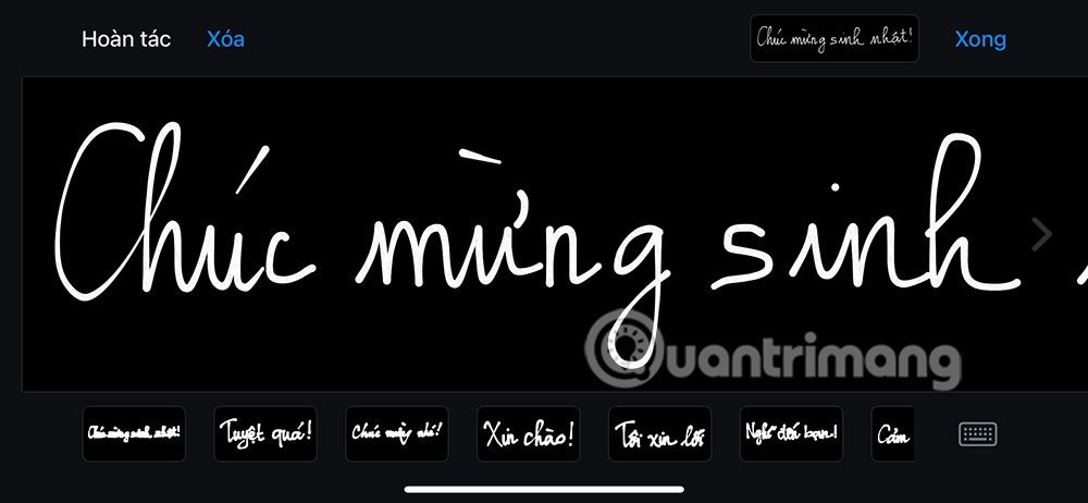 How to send handwritten messages on iPhone - New feature updated on iMessage Picture 6