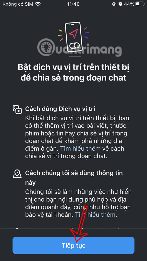 How to send live location on Instagram Picture 5