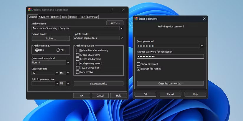 How to send password protected files without buying software Picture 1