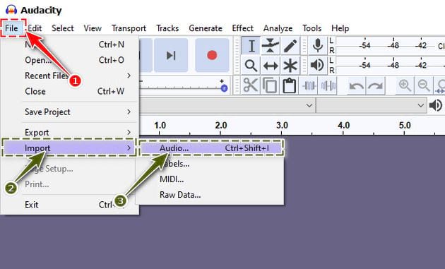 Picture 2 of How to separate lyrics from a song using Audacity