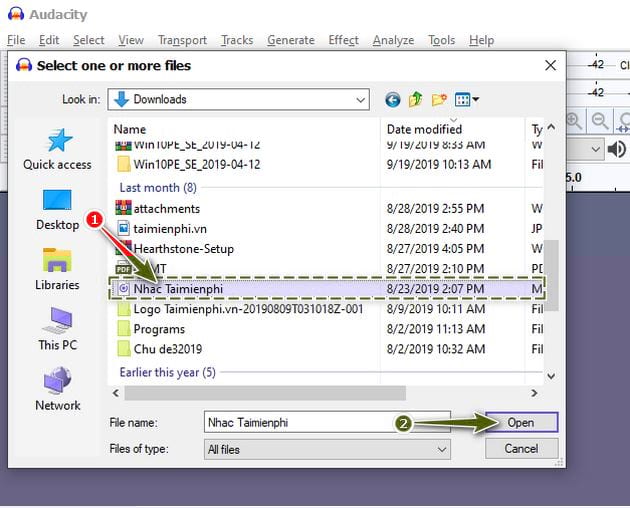 Picture 3 of How to separate lyrics from a song using Audacity