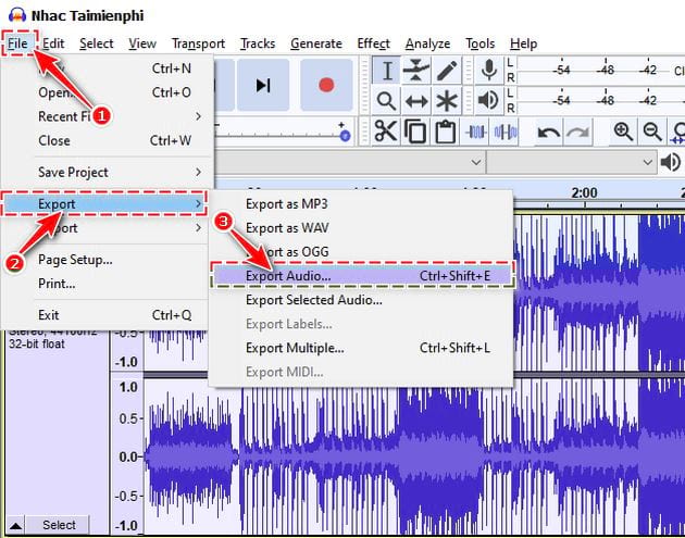 Picture 6 of How to separate lyrics from a song using Audacity