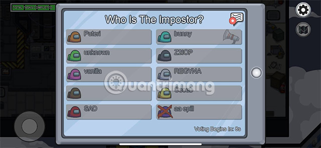 How to set a blank name Among Us, not leave a name in Among Us Picture 3