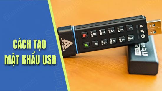 Picture 1 of How to set a password for a USB drive on a PC