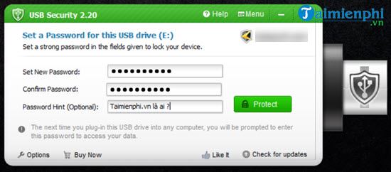 Picture 5 of How to set a password for a USB drive on a PC