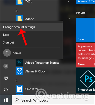 How to set a password for Windows 10 computer, how to change Windows 10 password Picture 15