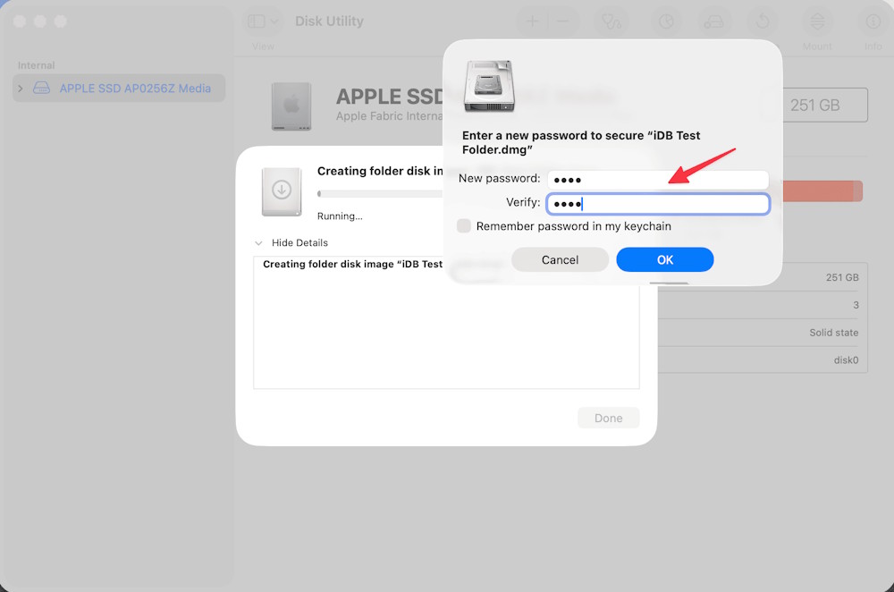 How to set a password to protect photos on a Mac Picture 6