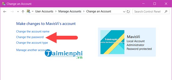 How to set a Windows 10 password, set a password for Windows 10 computer Picture 33