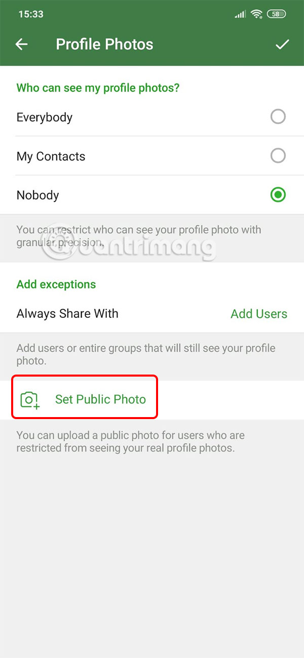 How to set public Telegram account profile picture Picture 7