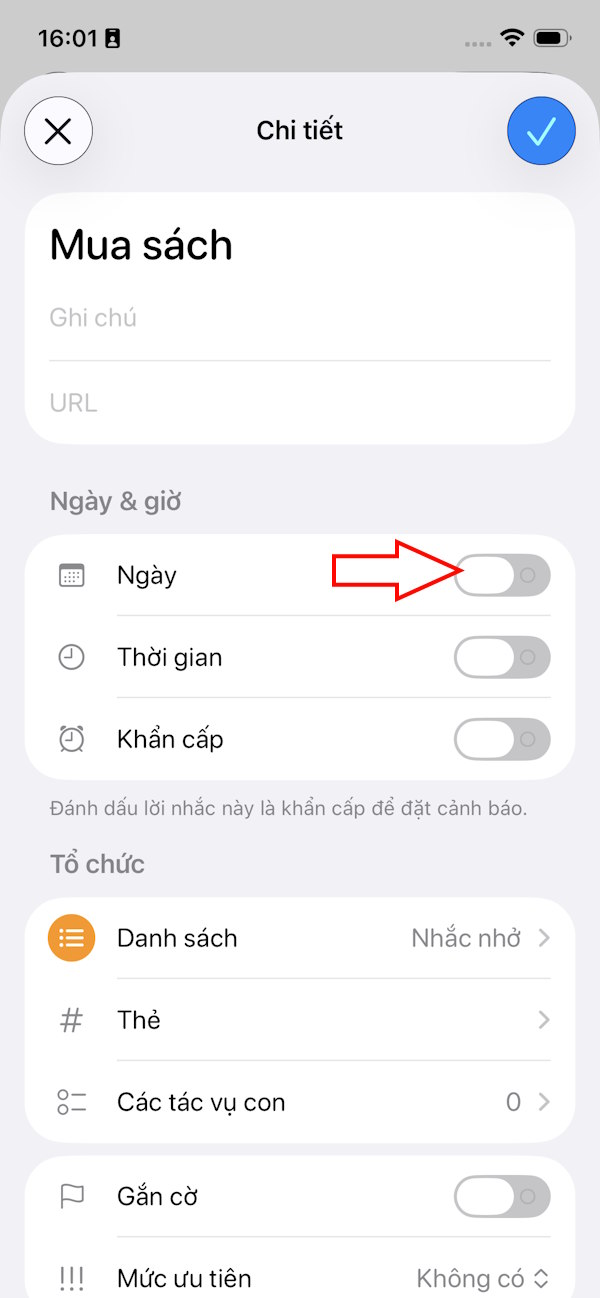 How to set alarm style for reminders on iPhone Picture 7