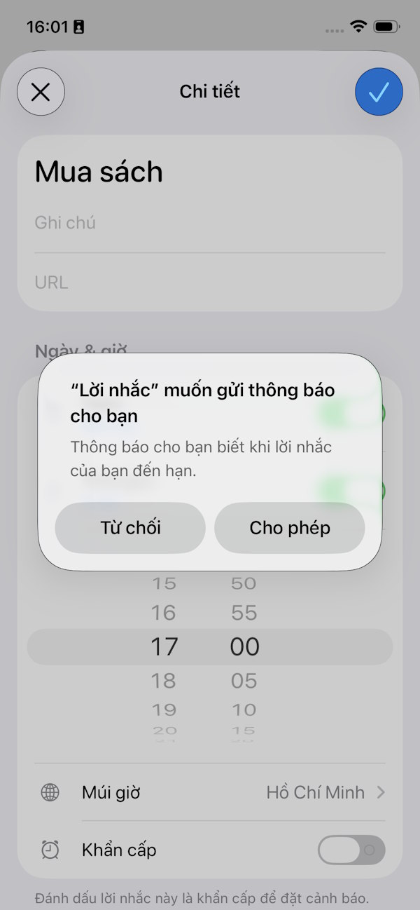 How to set alarm style for reminders on iPhone Picture 8