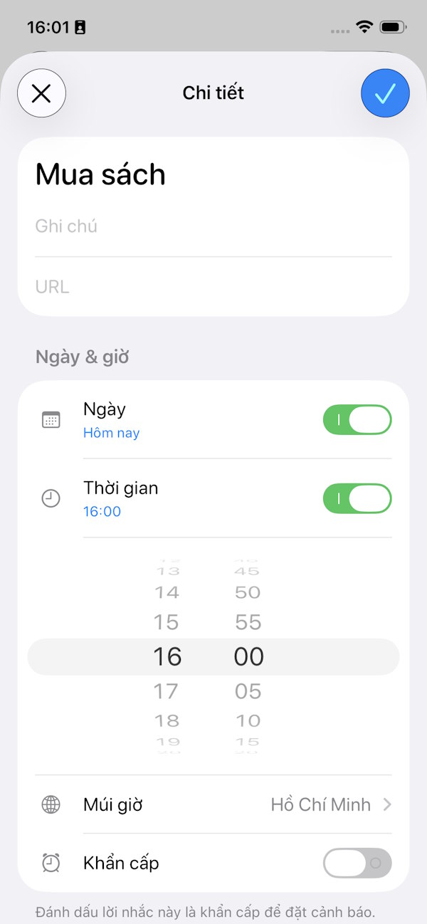 How to set alarm style for reminders on iPhone Picture 9