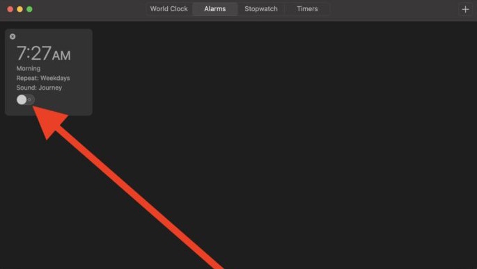 How to set an alarm on a Mac Picture 3