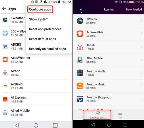 How to set default applications on Android Picture 5