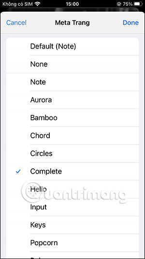 How to set different message sounds on Telegram Picture 10