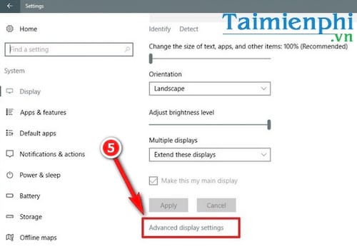 Picture 4 of How to set different resolutions for multiple monitors on Windows 10