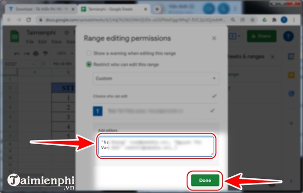 Picture 16 of How to set edit permissions for spreadsheets in Google Sheets